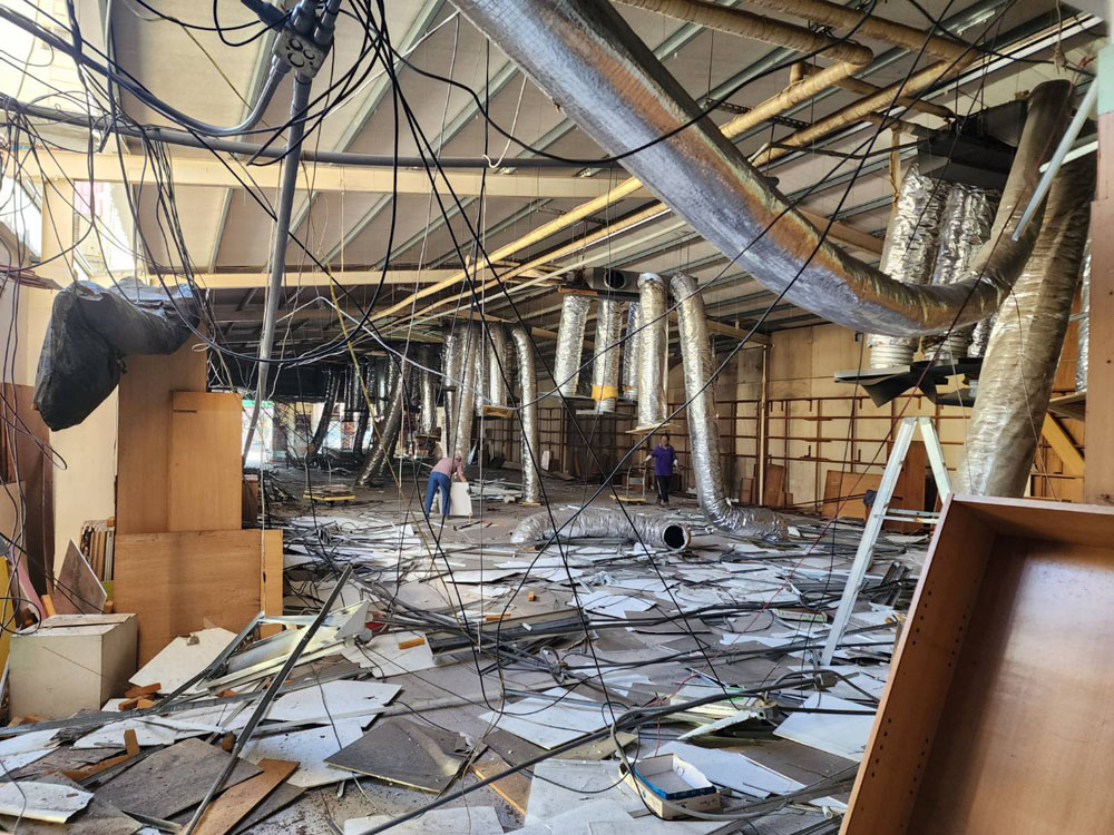 高雄金屬工程-室內輕鋼架拆除